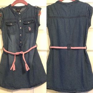 U.S. Polo - Girls Jean Dress